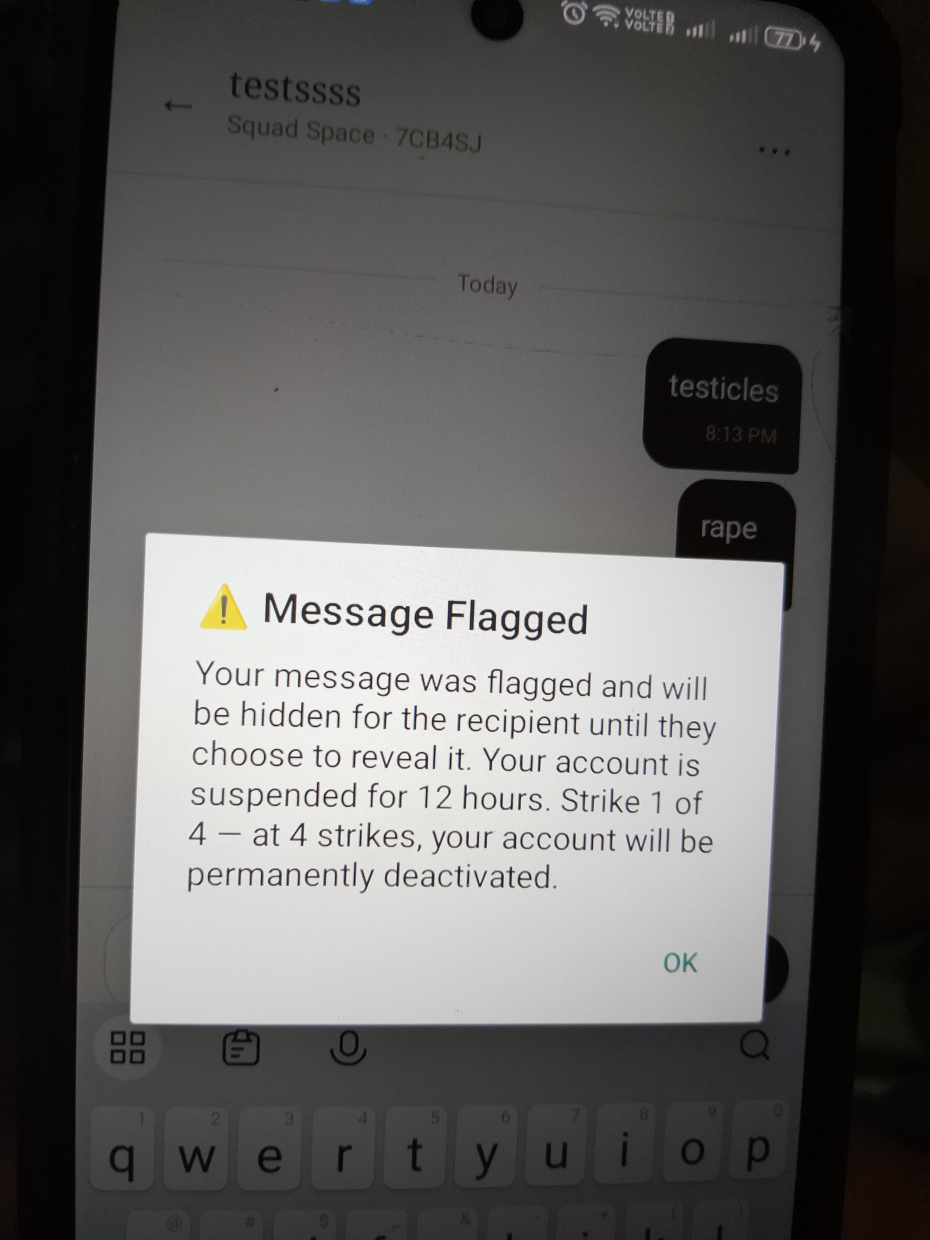 Message flagging
